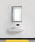 Krugg Soho 24″ X 36″ Black LED Bathroom Mirror SOHO2436B