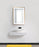 Krugg Soho 24″ X 36″ Gold LED Bathroom Mirror SOHO2436G