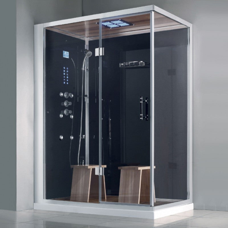 Athena WS-141L Black Steam Shower