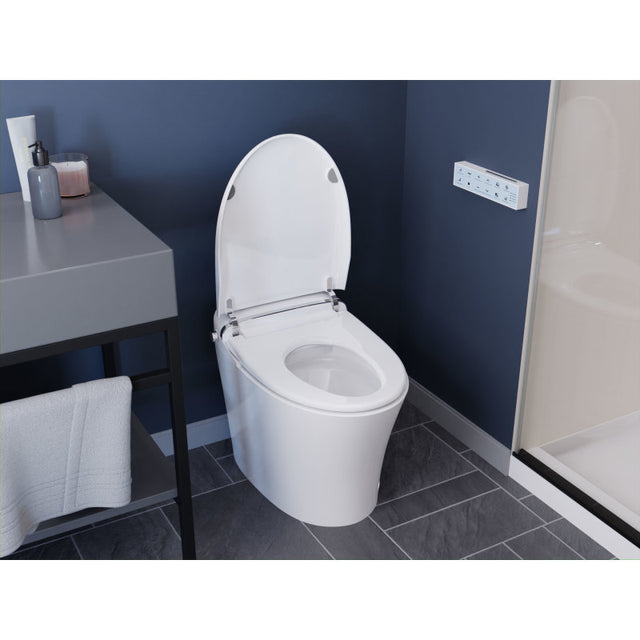 Anzzi ENVO Aura Smart Toilet Bidet with Remote & Auto Flush TL-STSF851WH