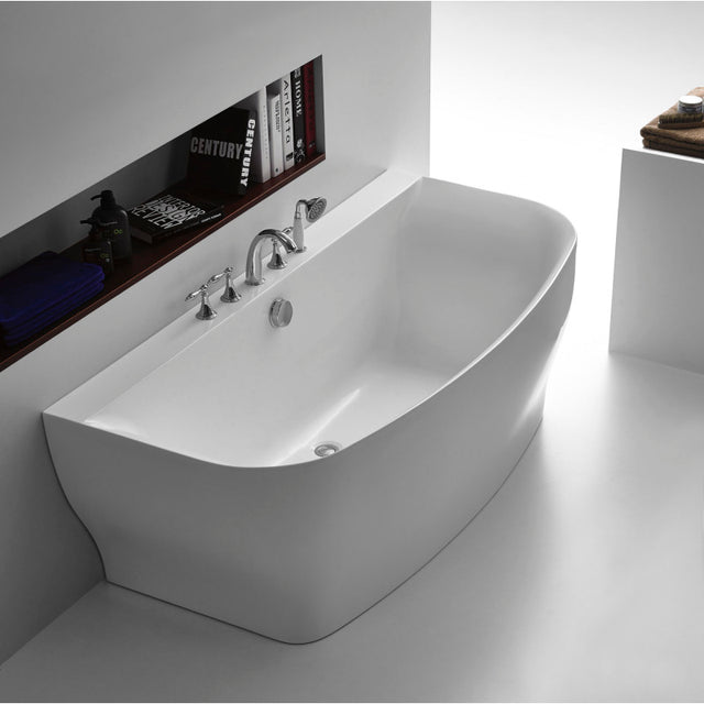 ANZZI Bank Series 5.41 ft. Freestanding Bathtub  FT-AZ112