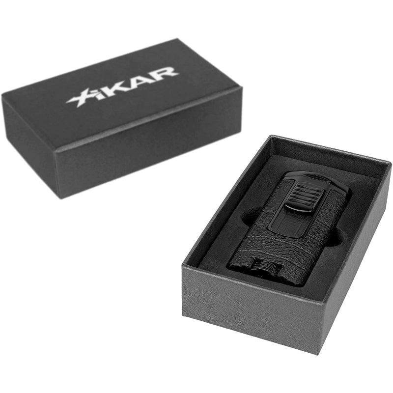 Xikar Tactical Triple Flame Lighter XI-553GMBK