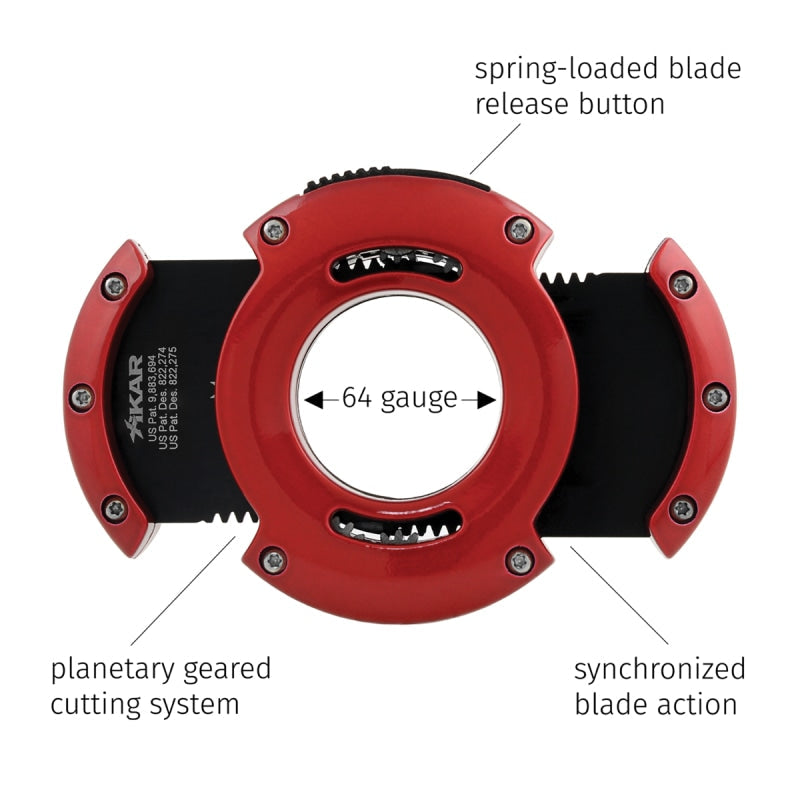 Xikar XO Cigar Cutter XI-403BK