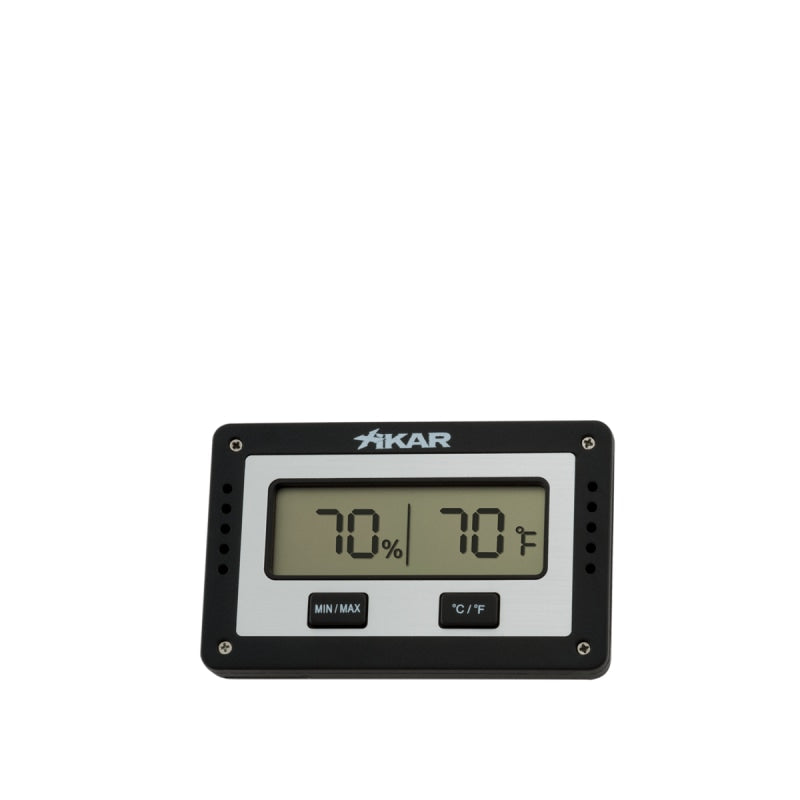 Xikar Rectangular Digital Hygrometer  XI-833XI