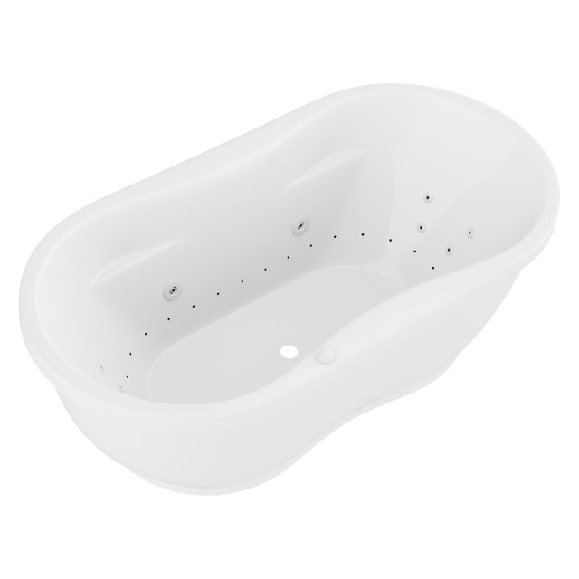 ANZZI Lori 6 ft. Whirlpool and Air Bath Tub FT-AZ102