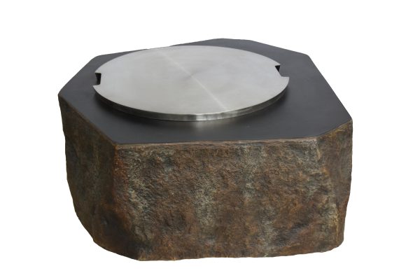 Elementi Columbia Concrete GAS Fire Pit Table OFG105