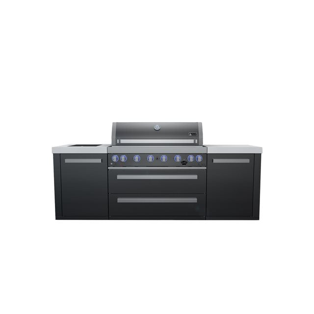 Mont Alpi 805 Black Stainless Steel Propane Island MAi805-BSS