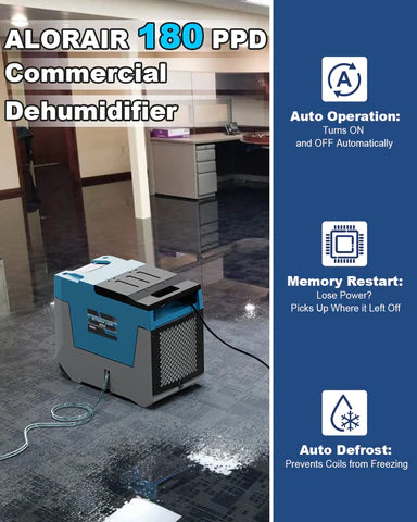 AlorAir 180 PPD Commercial Dehumidifier X002J9OYPN