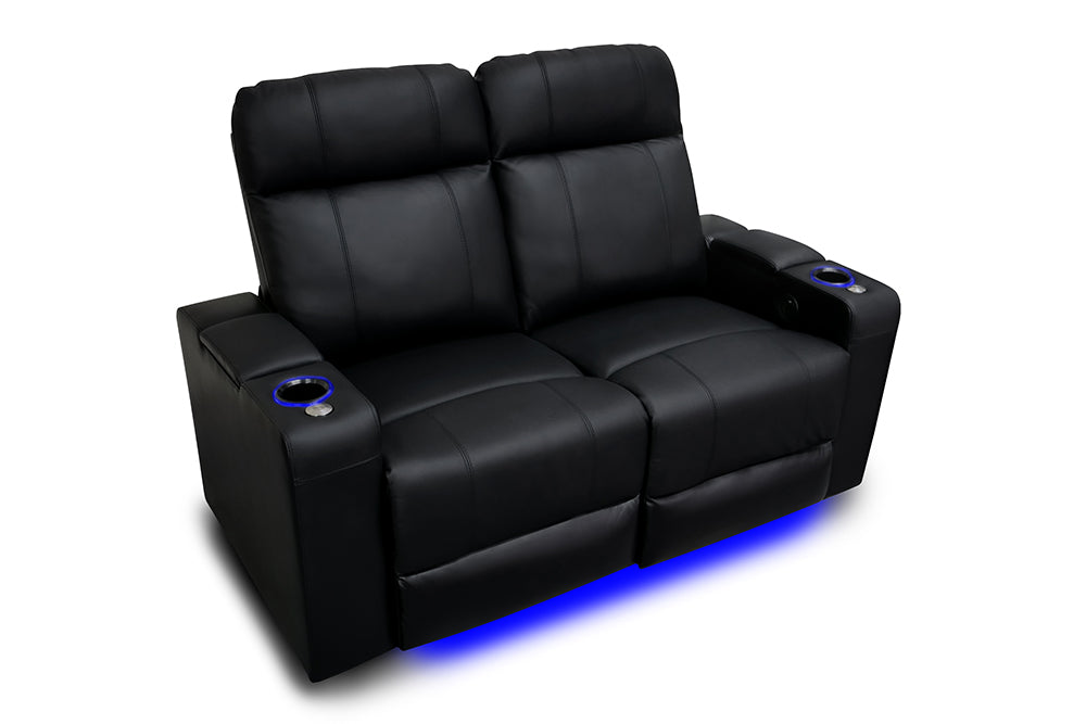 Valencia Piacenza Power Headrest Home Theater Seating