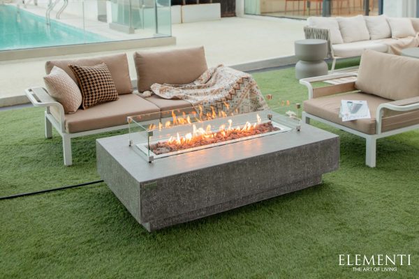 Elementi Hampton Fire Table OFG139