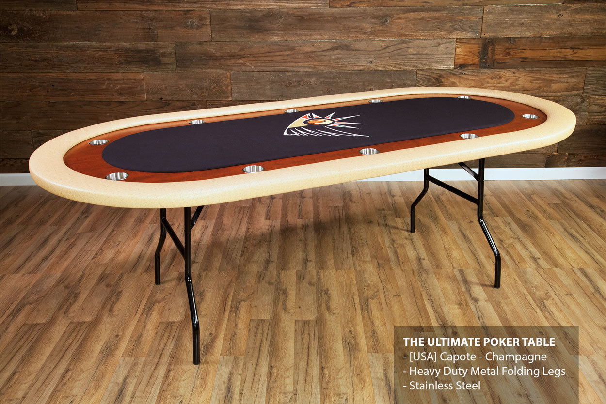 BBO Ultimate Classic 92" 10 Player Poker Table UPT 2BBO-ULT