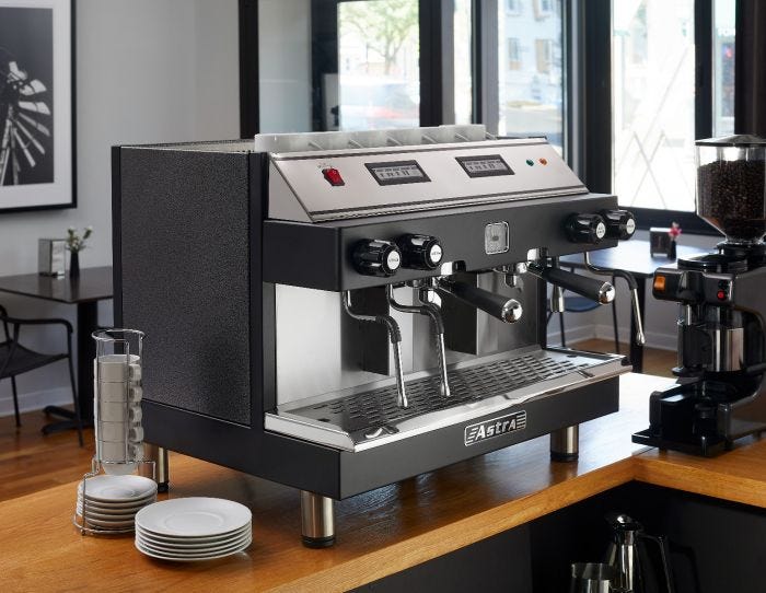 Astra M2012 Mega II Automatic Espresso Machine, 220V