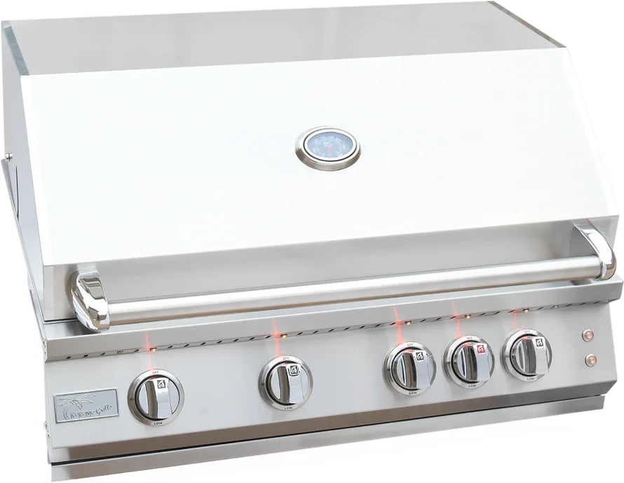 Kokomo Grills 32” Professional Built in Gas Grill 4 Burner/Back Burner KO-BAK4BG-PRO-LP