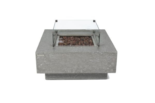 Elementi Manhattan Fire Table 13.2KW Light Gray OFG103LG