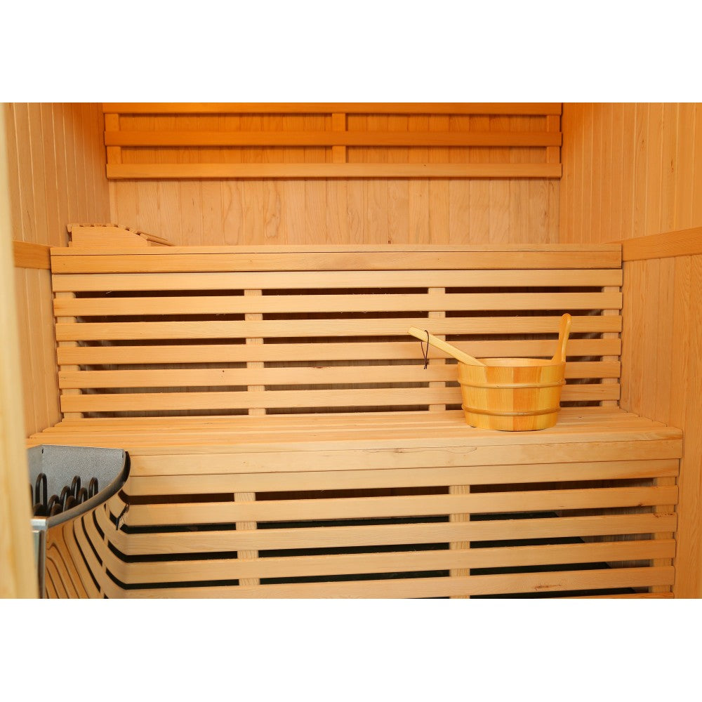 SunRay Tiburon 4 Person Traditional Sauna - HL400SN