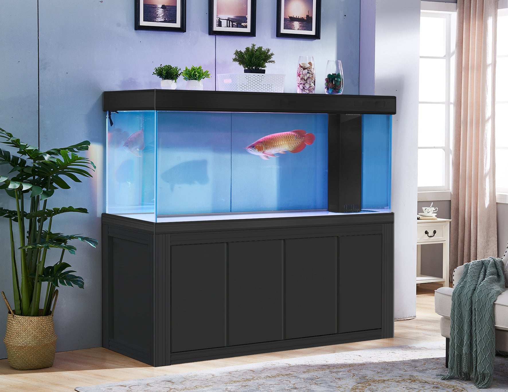 Aqua Dream 260 Gallon Aquarium Black Premium AD-1980-BP