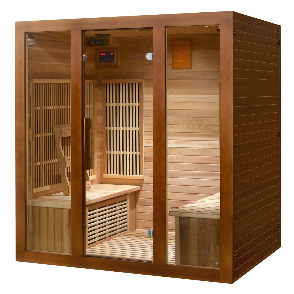 Sunray Roslyn 4-Person Infrared Indoor Sauna HL400KS