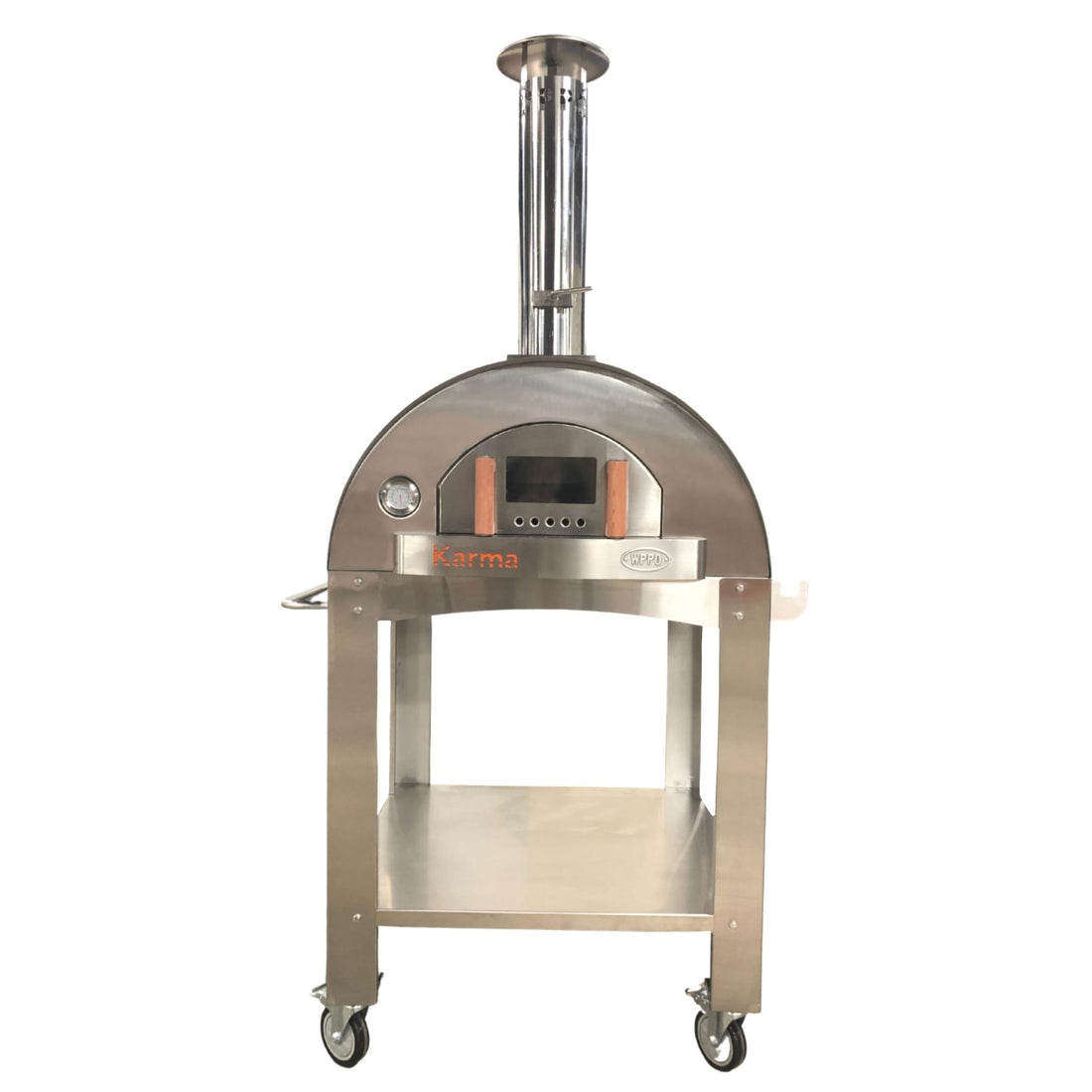 WPPO Professional Wood Fired Oven, Karma 32 304 Stainless Steel