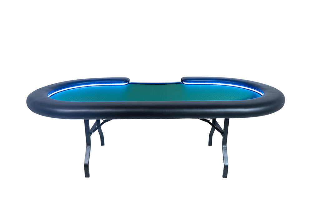 BBO Aces Pro Alpha 96.5" LED 11 Player Poker Table 2BBO-APA