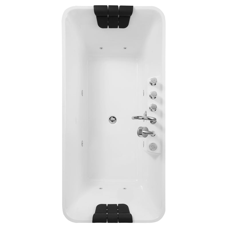 Empava Whirlpool Freestanding Hydromassage Bathtub