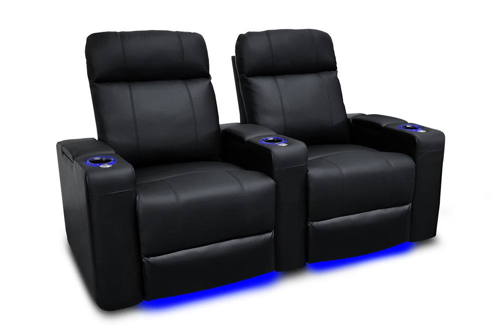 Valencia Piacenza Power Headrest Home Theater Seating