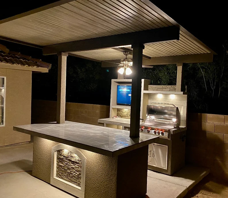 Kokomo Grills Baja Outdoor Kitchen W/ Top Island