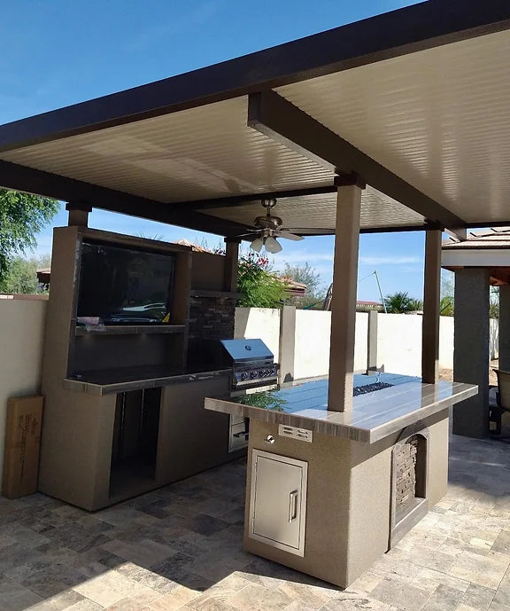 Kokomo Grills Baja Outdoor Kitchen W/ Top Island