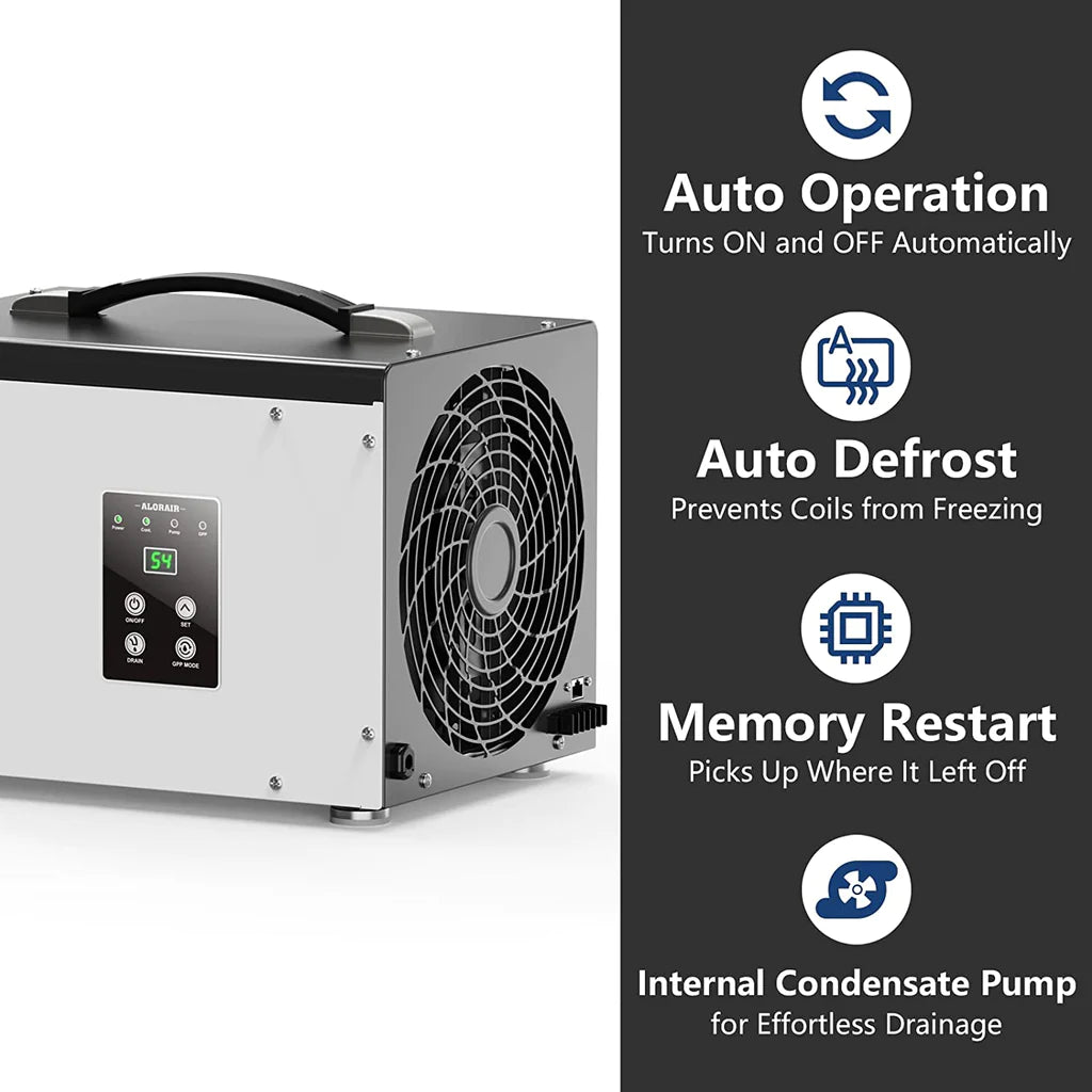 ALORAIR Sentinel HD35P 70 PPD Crawl Space Dehumidifier with Pump and Hose X003LRU5Z5