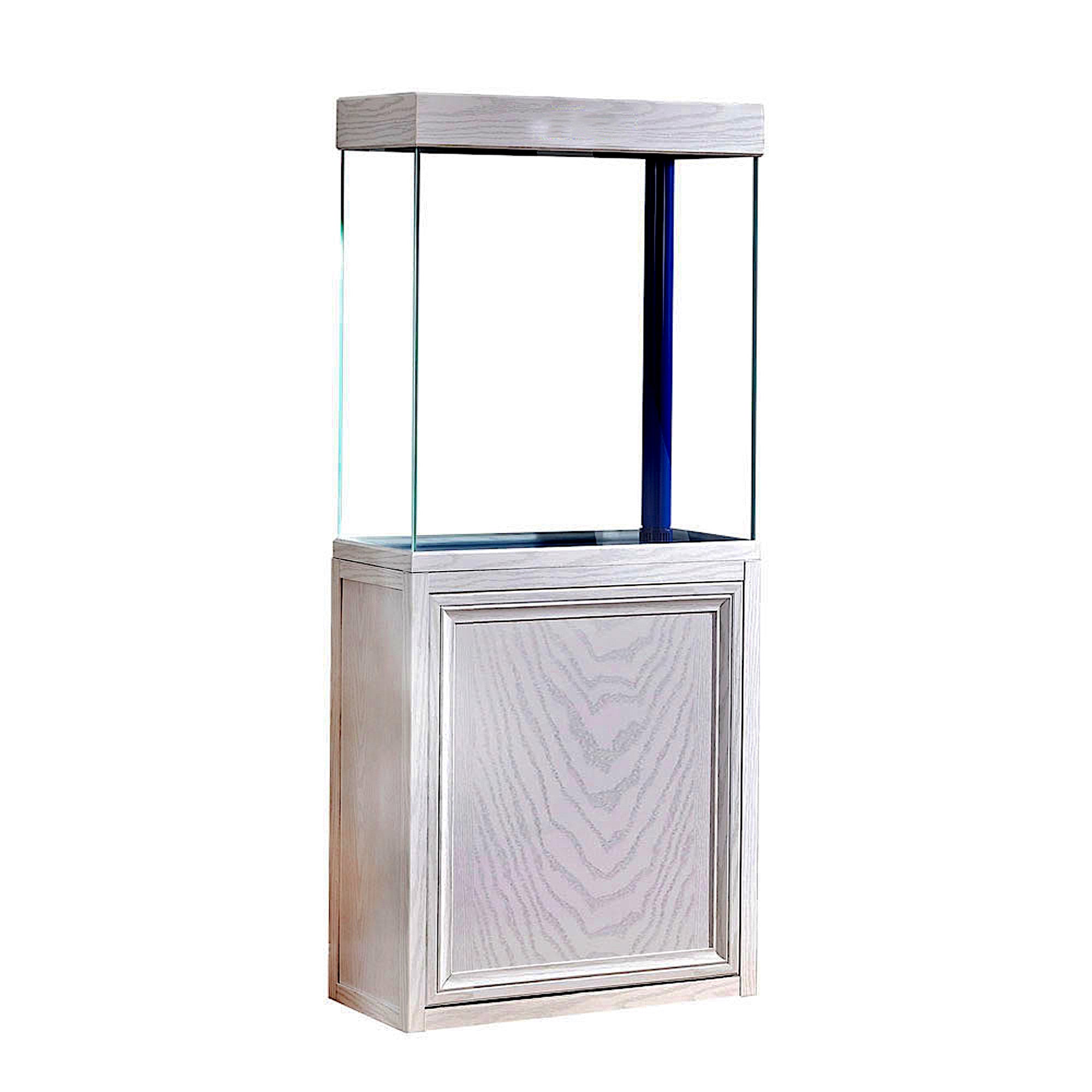 Aqua Dream 40 Gallon Tempered Glass Aquarium White Oak AD-620-WO