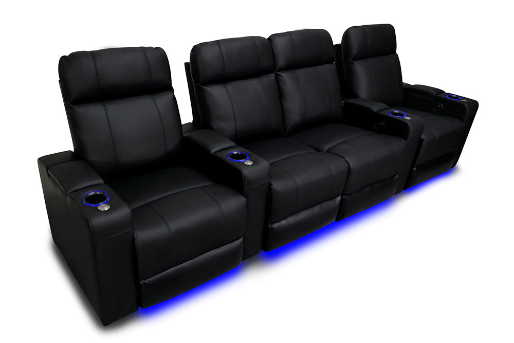 Valencia Piacenza Power Headrest Home Theater Seating