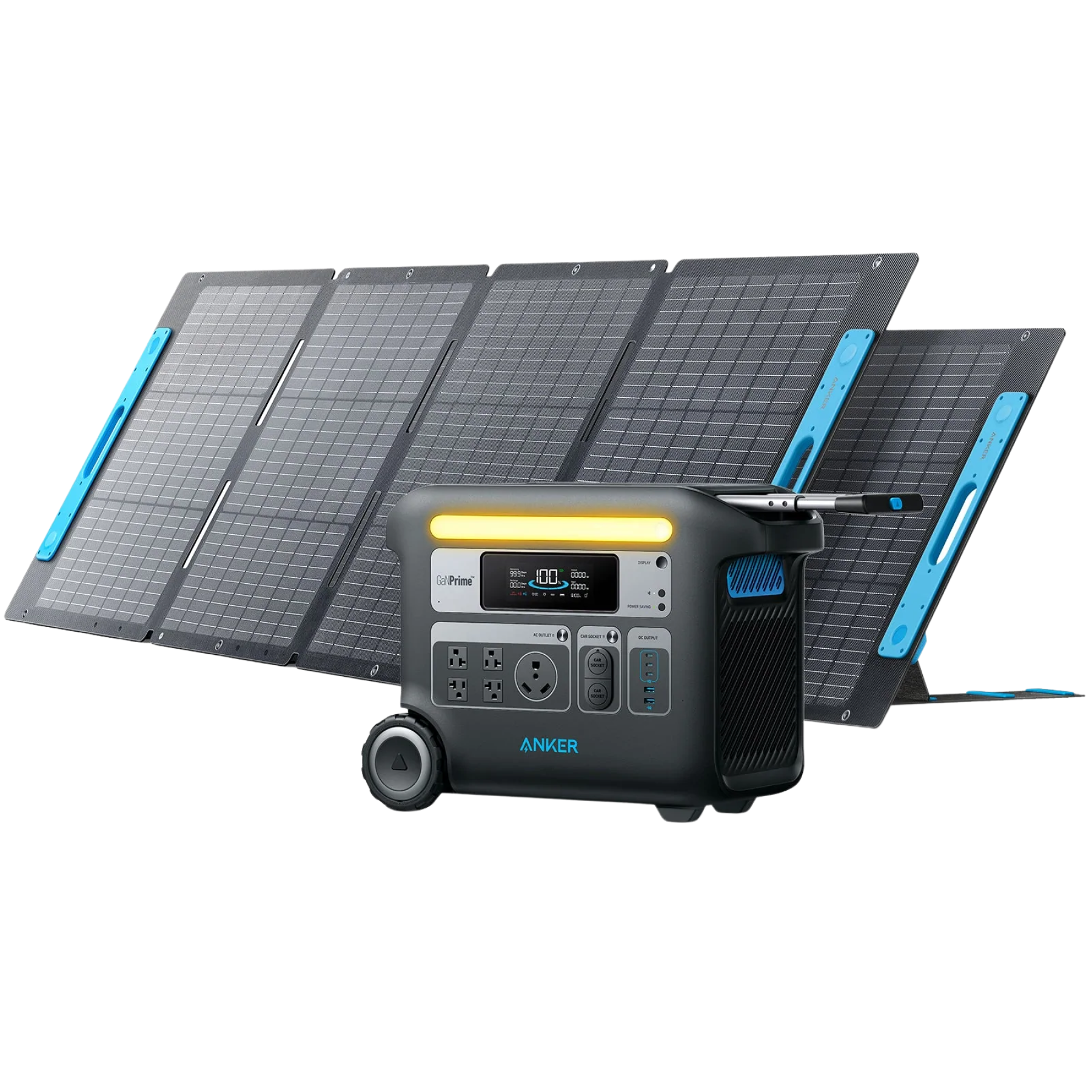 Anker Solar Generator 767 (PowerHouse 2048Wh with 2*200W Solar Panels)