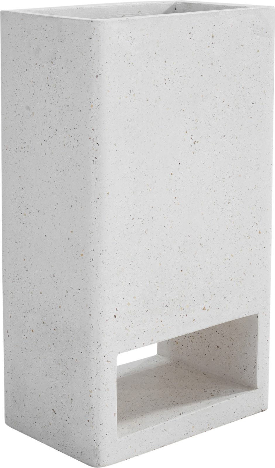 Moes Home Bristol Planter Ivory Terrazzo BQ-1049-05