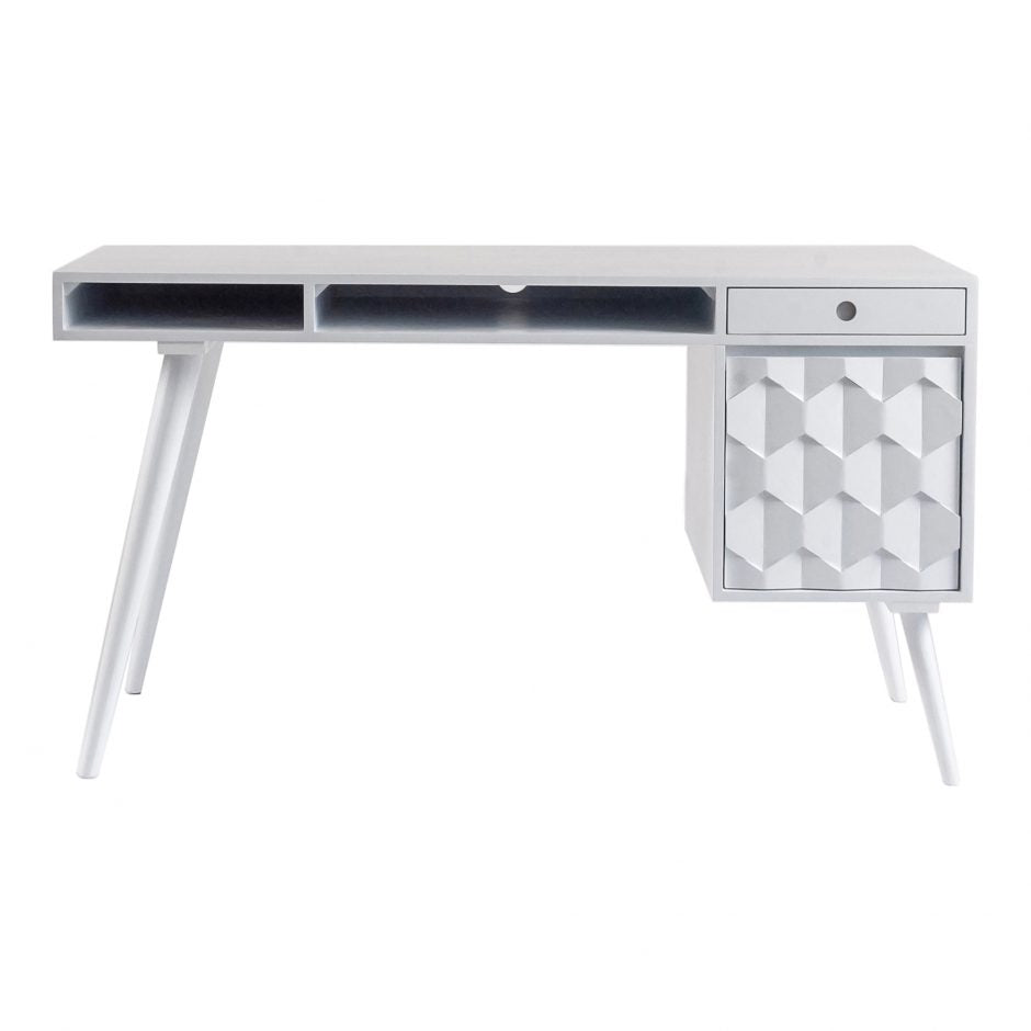 Moes Home Collection O2 Desk White BZ-1024-18