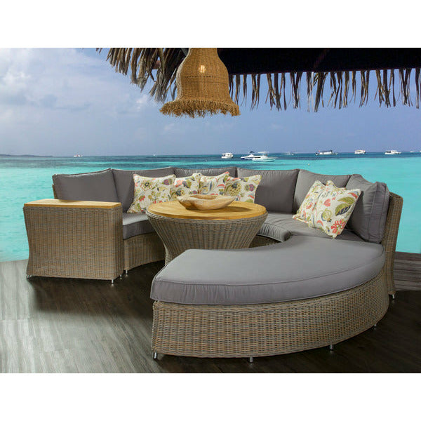 Padmas Plantation Outdoor Rounded Sofa Set OL-BAR04