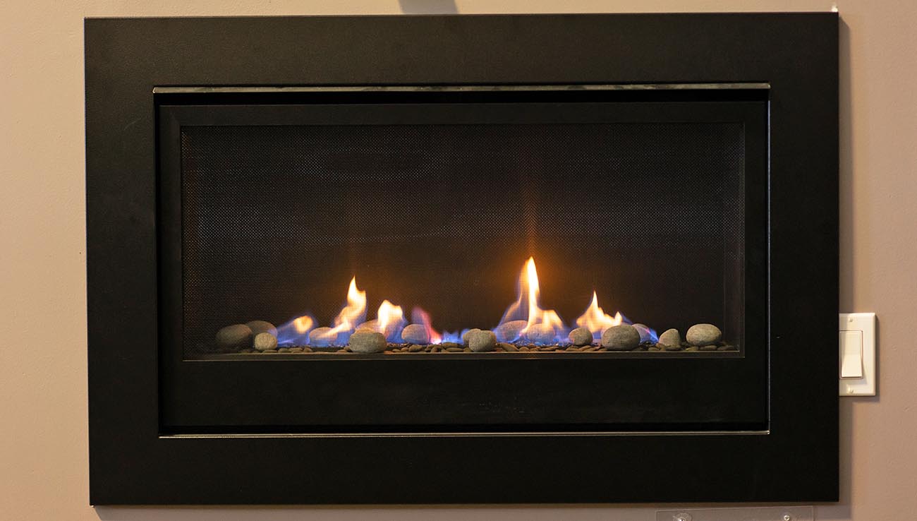 Sierra Flame Boston-36 Builders Linear Gas Fireplace BOSTON 36-NG-EI