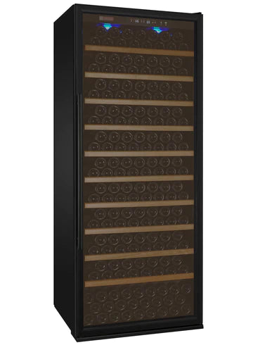 Allavino 32" Wide Vite II Tru-Vino 277 Bottle Single Zone Black Right Hinge Wine Refrigerator