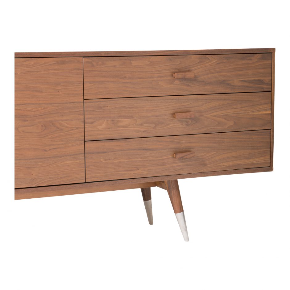 Moes Home Collection Sienna Sideboard Walnut Large CB-1024-03