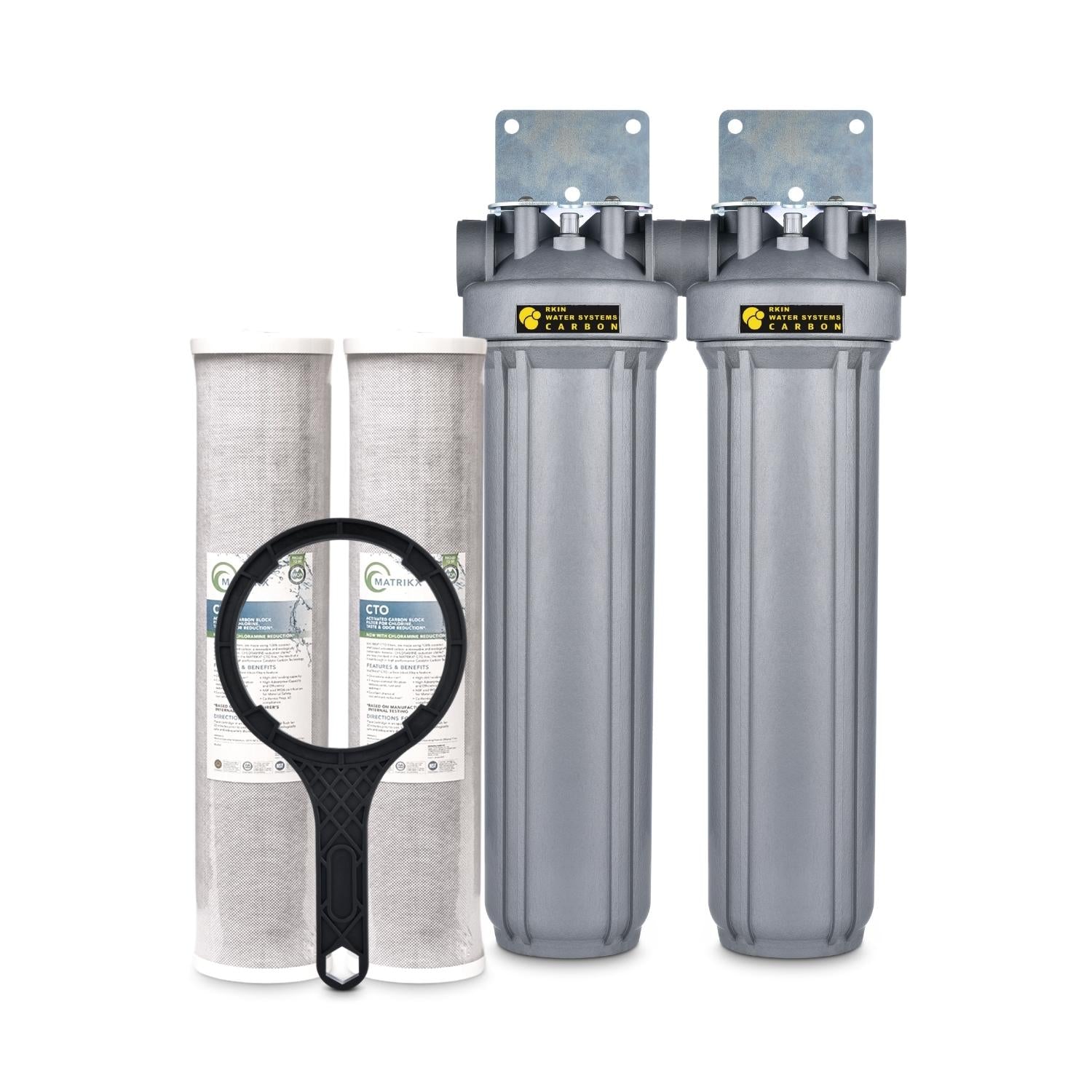 Rkin CBS Dual Carbon Whole House Water Filter