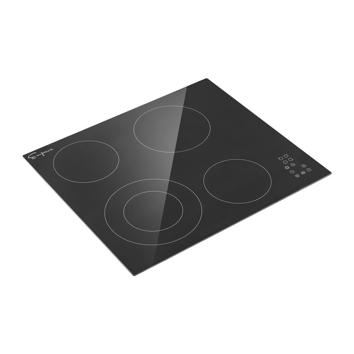 Empava 24REC11 24 Inch Black Electric Radiant Cooktop