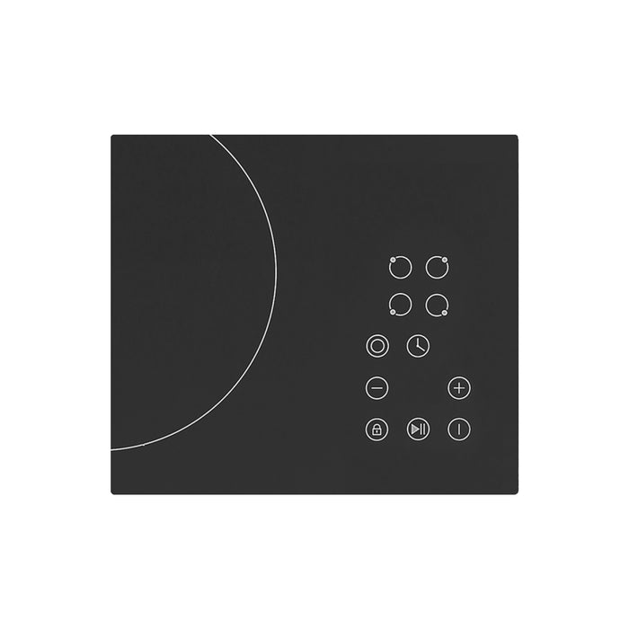 Empava 24REC11 24 Inch Black Electric Radiant Cooktop