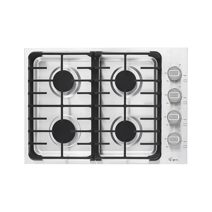 Empava 30GC33 30 in. Built-in Stainless Steel Gas Cooktop