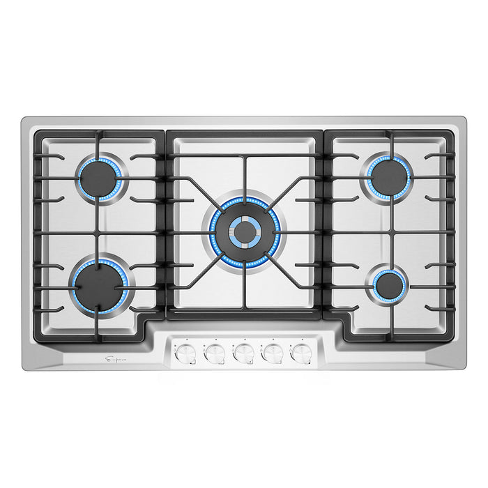 Empava 36GC23 36 in. Built-in Gas Cooktops