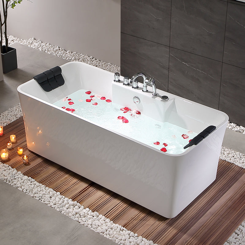 Empava Whirlpool Freestanding Hydromassage Bathtub