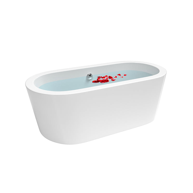 Empava-59FT1505 59 in. Soaking Freestanding Bathtub