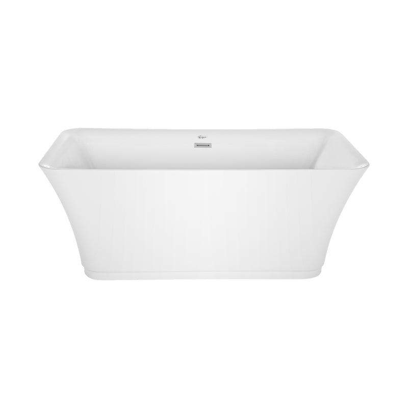 Empava-59FT1511 59 in. Soaking Freestanding Bathtub