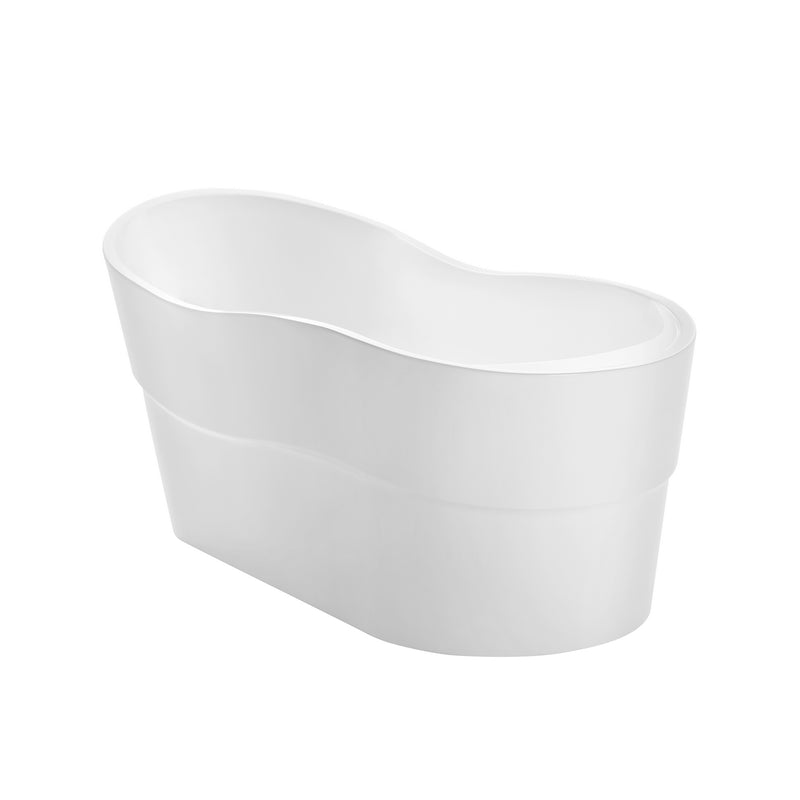 Empava-67FT1527 67 in. Soaking Freestanding Bathtub