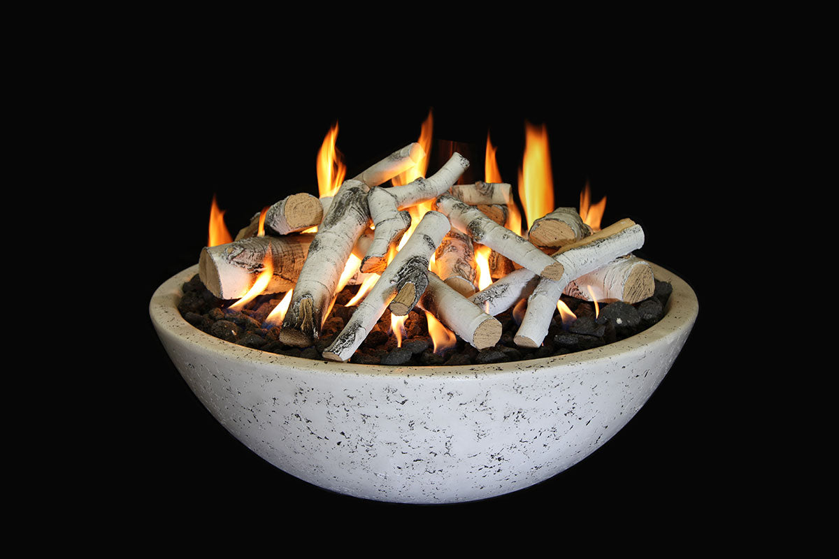 Grand Canyon Gas Logs Round Fire Bowls 39''x14''