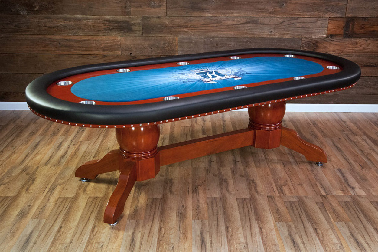 BBO Rockwell Classic 93" 10 Player Poker Table 2BBO-RW