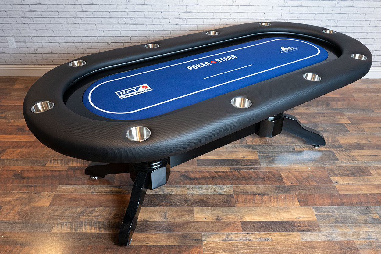 BBO Elite Alpha 94" LED 10 Player Poker Table 2BBO-ELTA