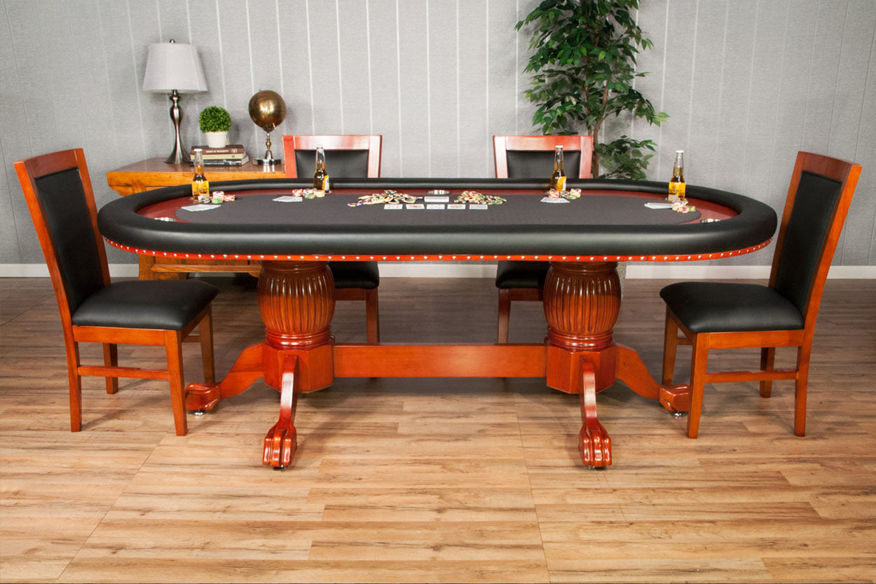 BBO Rockwell Classic 93" 10 Player Poker Table 2BBO-RW